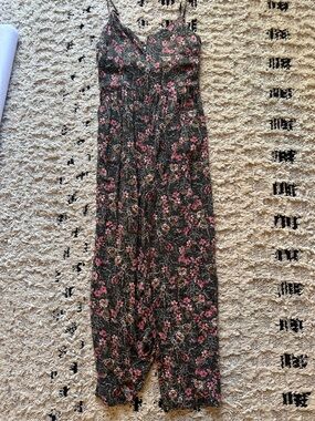 Salt water luxe floral jumpsuit